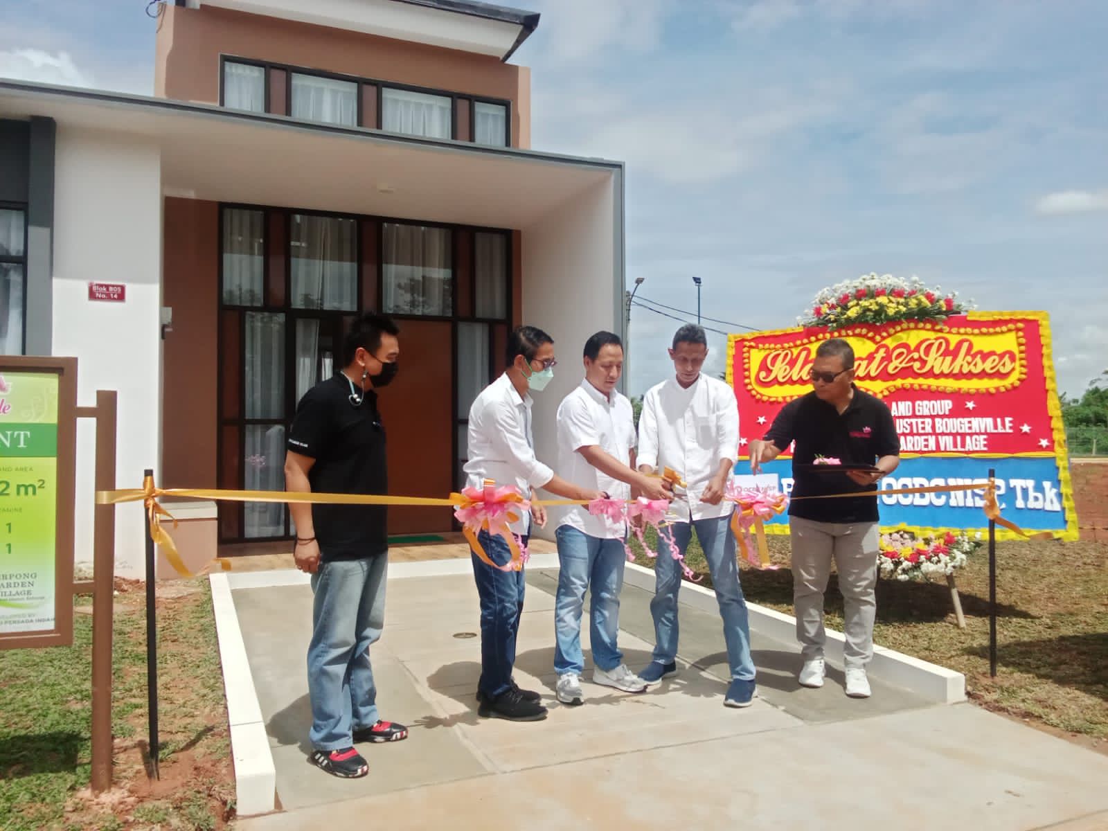 Grand Opening Cluster Bougenville, di kawasan Serpong