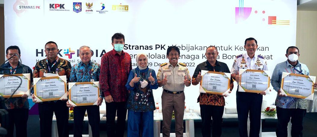 KSOP Kelas I Banten Mendapat Rapor Hijau DiHari Hakordia