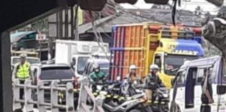 PDAM TJM ambil langkah antisipatif tangani dampak longsornya jembatan pamuruyan.