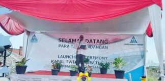 Kepala Kantor KSOP Kelas I Banten mengadakan acara kegiatan peluncuran kapal Tugboat di PT Armada Bangun Samudra