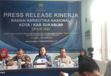 BNNK Sukabumi Berhasil Menangkap Tiga Sindikat Pengedar Narkotika ditahun 2022.