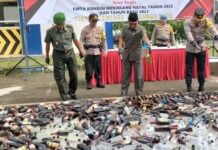 Kasdim Hadiri Apel Gelar Pasukan Operasi Lilin Lodaya 2022.
