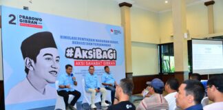 Relawan Aksi Sahabat Gibran Lakukan Simulasi Program Makan Siang Gratis di Semarang