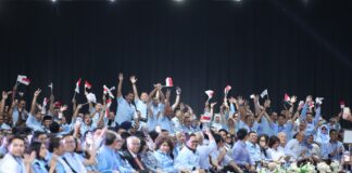 Ribuan Advokat Indonesia Deklarasi Dukung Prabowo-Gibran