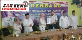 Musrembangdes Kelurahan Salembaran Jaya Memberi Pelayanan Transparansi dan Perioritas Terbaik Untuk Masyarakat
