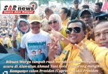 Konser Indonesia Maju di Alun-Alun Kota Tangerang Gerakan Banten Nyata, Prabowo-Gibran Satu Putaran