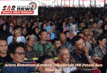 Prabowo Takjub Acara Kementan-Kemhan Dihadiri 60.000 Petani dan Peternak: Kalian adalah Patriot Sejati