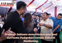 Silaturahmi dengan PGPI di Hambalang, Prabowo Ceritakan Asal Usul Nama Padepokan Garuda Yaksa