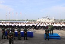 Lantamal I Laksanakan Penandatanganan Pakta Integritas Calon Bintara dan Calon Tamtama PK TNI AL Gelombang l TA 2024