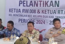 Babinsa Hadiri Pengukuhan Ketua RT/RW, Tingkatkan Kolaborasi di Wilayah Binaan