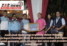 Terima Dukungan JPM 08, TKN Prabowo-Gibran: Capres yang Didukung Anak Muda Akan Menangi Pilpres