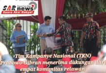 Terima Dukungan Empat Komunitas Relawan, TKN Tegaskan Komitmen Prabowo-Gibran untuk Penyandang Disabilitas