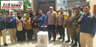 Menuju Pemilu Damai 2024, PPS Kemang Bogor Distribusikan Logistik