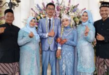 Pernikahan Bahagia Muhammad Satria Firdaus dan Dea Pratiwi Berlangsung Meriah