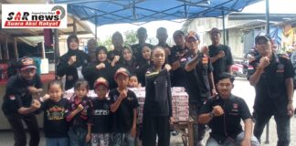 Manfaatkan Momen Ramadhan 1445 H, Ormas BPPKB Banten DPRT Kenanga Bagi-Bagi Takjil ke Pengguna Jalan