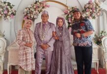 Resepsi Pernikahan Supriadi Firmansyah Putra Firdaus Sulaiman dan Sumiyati Dihadiri Andika Putra serta Aisyah Suganda