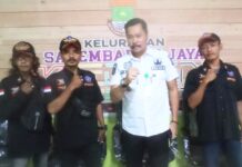 Silahturahmi Ormas BPPKB Banten ke-Kelurahan Salembaran Jaya