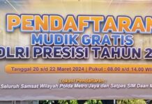Samsat Jakarta Selatan Membuka Layanan Mudik Gratis Polri Presisi 2024