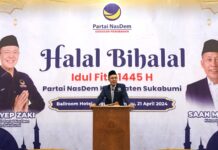 Meriahnya Halal Bihalal DPD Partai NasDem Kabupaten Sukabumi: Semangat Bersatu dan Berbagi!