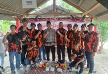 Pengurus dan Anggota Ormas Pemuda Pancasila PAC Kecamatan Cibeber Menggelar Halal Bihalal