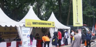 Polda Metro Jaya Gelar Bakti Kesehatan dan Dirikan Dapur Umum Gratis Saat May Day Fiesta 2024