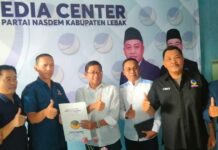H. Dede Supriadi Kembali Mendaftarkan Diri Bacabup Di Partai Nasdem Untuk Ajang Kontestasi Pilkada Lebak 2024 – 2029