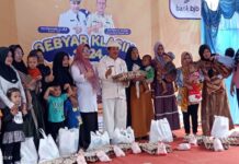 Program Gebyar Klasik untuk Atasi Stunting dan Miskin Ekstrem Digelar di Kecamatan Leuwidamar