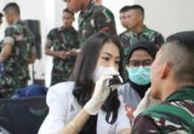 Arhanud Batalyon 1 Gandeng ODAC Corp Laksanakan Dental Check Up Gratis untuk Anggota TNI AD