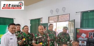 Kepala BNNK Sukabumi Ajak Anggota Kodim 0607/ Kota Sukabumi tes Urine