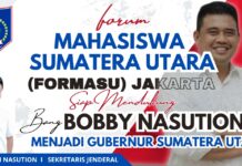 Soal Calon Gubernur Sumut, Sekjen Formasu : Bobby Nasution Sosok yang Paling Ideal
