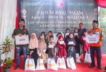 Media Partner Meriahkan Acara Santunan Yatim & Milad LSM Trinusa Tangsel