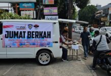 Jum’at Berkah, IMI DKI Jakarta : Menyediakan Makanan dan Minuman Gratis untuk Warga