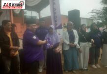 Antusias Masyarakat Mangkalaya Sambut Milad Uka group