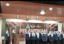 Pelantikan PC IPPNU dengan Tema Membangun Intelektualitas Progresivitas dan Tanggung Jawab