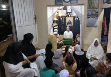 Pengajian Al Bahri Adakan Maulid Nabi Secara Sederhana