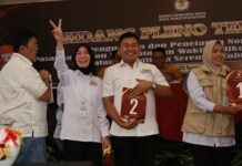 KPU Kota Pematangsiantar Tetapkan Nomor Urut Pasangan Walikota dan Wakil Walikata