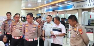 Kunjungan Kerja Kasubdit Regident ke Samsat Ciputat