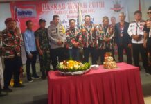 Rayakan Milad Ke-24 Laskar Merah Putih (LMP) Marcab Bogor Raya, Berkah Berbagi Sesama Anak Bangsa
