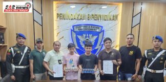 Membawa Ratusan Slop Rokok Ilegal, Satu Buah Mobil diamankan Denpom III/4 Serang dan Bea Cukai di Pelabuhan Merak