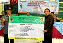 Jalan Desa Ciawi Di Aspal, Kades: Kita Ingin Pemerataan Keadilan Pembangunan Dirasakan Masyarakat