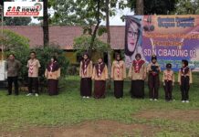 SD Negeri Cibadung 02 Adakan Giat Perjusa Pramuka Penggalang
