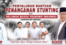 Relawan Massa Prabowo ( MassBro) Ikut Menyukseskan 100 Program Kerja Presiden Prabowo