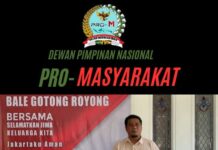 Ketua Umum Pro-Masyarakat Ramadhan Djamil Kami Bangga Ada di Barisan Dharma-Kun