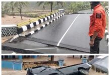 Bencana Alam di Sukabumi, Mengakibatkan Fasilitas Umum dan Ruas Jalan Terputus