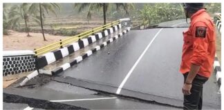 Bencana Alam di Sukabumi, Mengakibatkan Fasilitas Umum dan Ruas Jalan Terputus