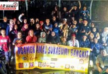 Komunitas Depok Gelar Ngamen Amal Untuk Bencana di Sukabumi