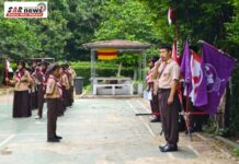 Perkemahan Pangkalan UPTD SDN Puspitek Diselenggarakan Dengan Meriah