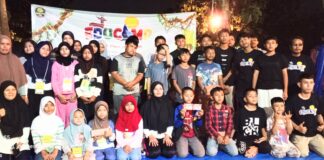 Rumah Yatim Dhuafa Daarus Sa’adah Memberi Santunan Anak Yatim di Telaga Rusa Outbond Ciseeng Bogor