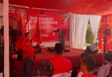 DPC PDIP Kabupaten Sukabumi Gelar HUT PDIP ke 52 secara Sederhana