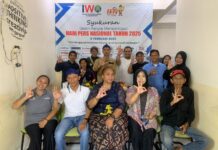 Sekjen IWO, Telly Nathalia sebut Miliki Dua Agenda Penting di tahun 2025 pada Acara HPN yang di Gelar PD.IWO Bogor Raya